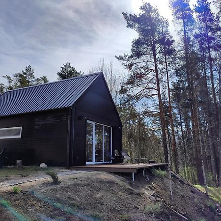 Modern Sauna Cabin In Horse Ranch Liyeplauke Exterior photo